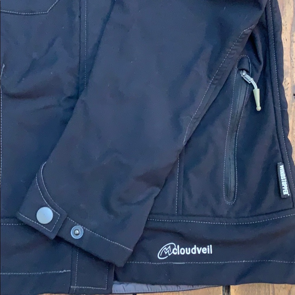 Women’s Black Cloudveil Technical Shell Ski Jacket - image 3